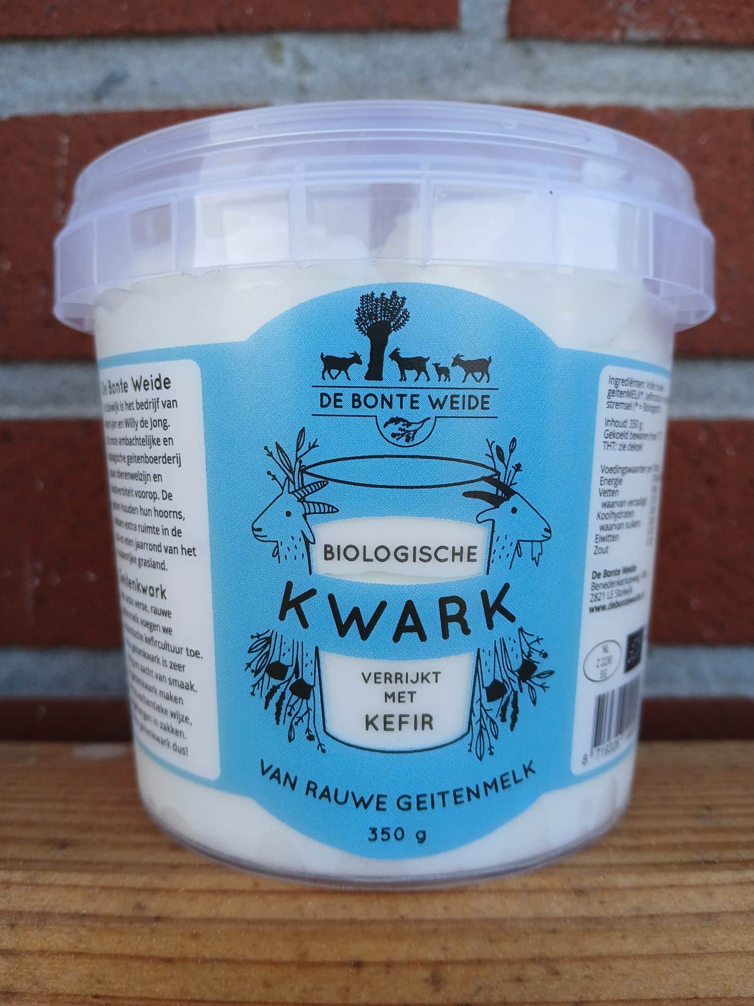 Biologische geitenkwark van De Bonte Weide